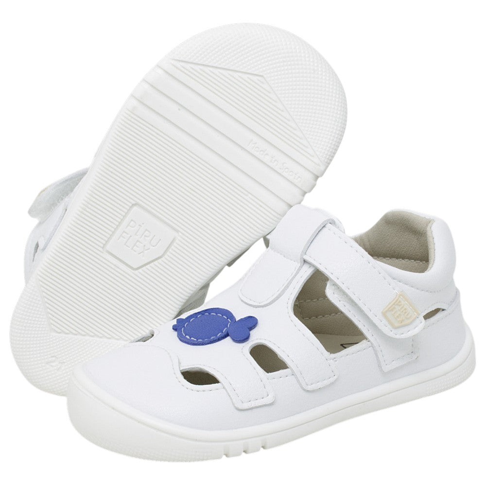 Piruflex Sandalias Pececillo Blanco