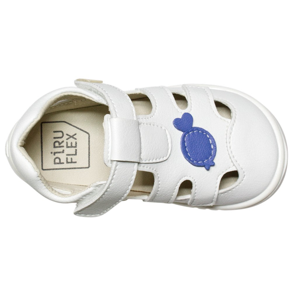 Piruflex Sandalias Pececillo Blanco