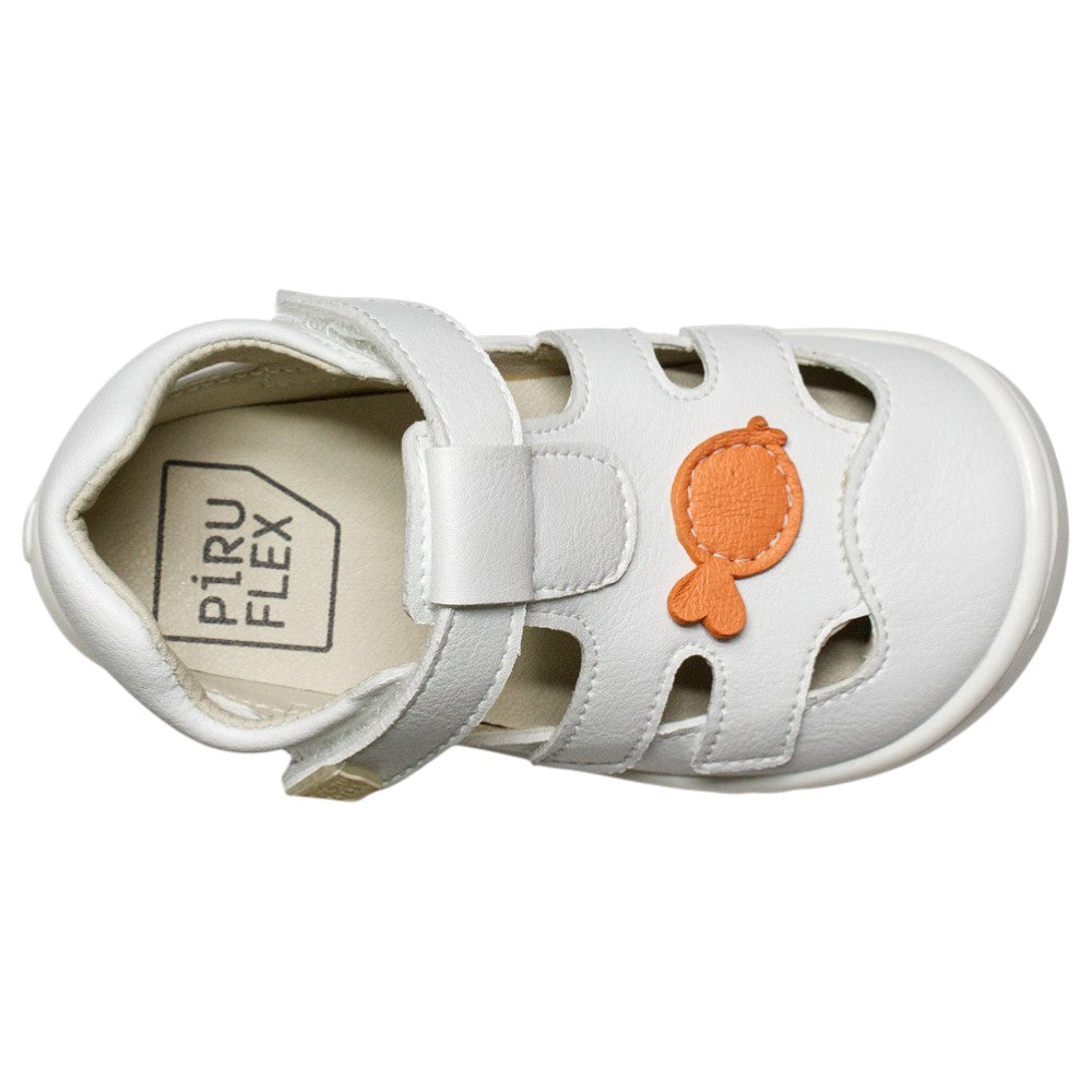 Piruflex Sandalias Pececillo Blanco