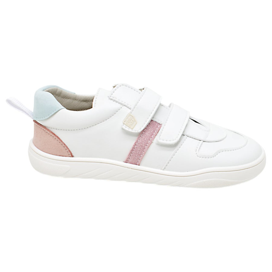 Piruflex Teens First Sport Suede Blanco Rosa