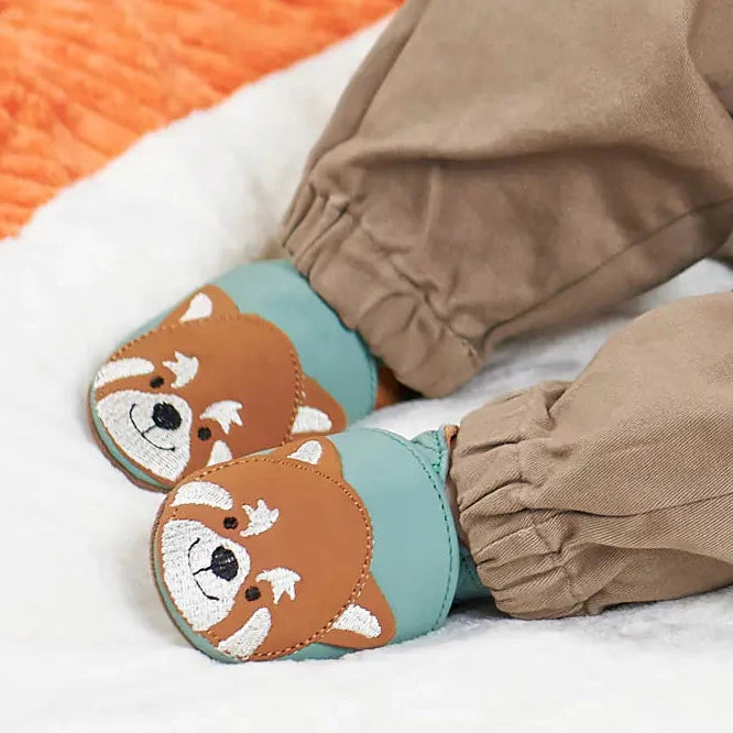 Robeez Primeros Pasos Gingerbear Verde Camel