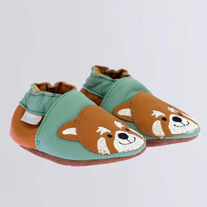 Robeez Primeros Pasos Gingerbear Verde Camel