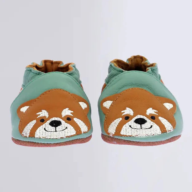 Robeez Primeros Pasos Gingerbear Verde Camel