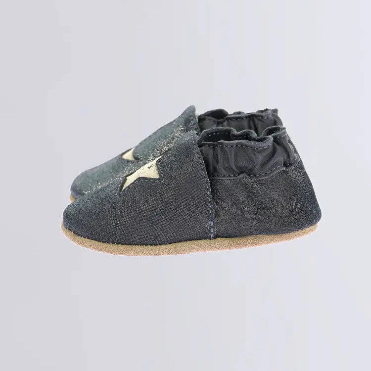 Robeez Chaussons Circus Style Marine Brillant