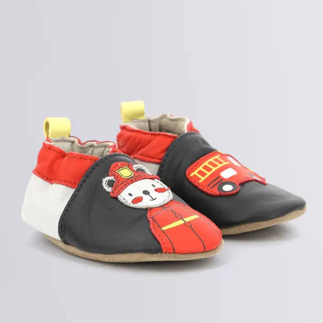 Robeez Chaussons Fireman Marine