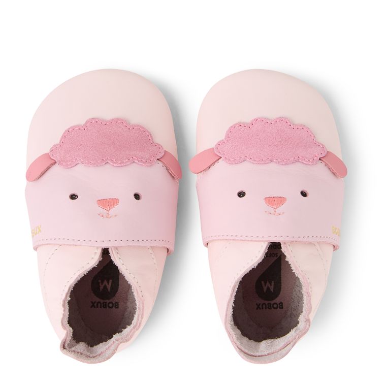 Bobux Chaussons Binky Sheep Pink