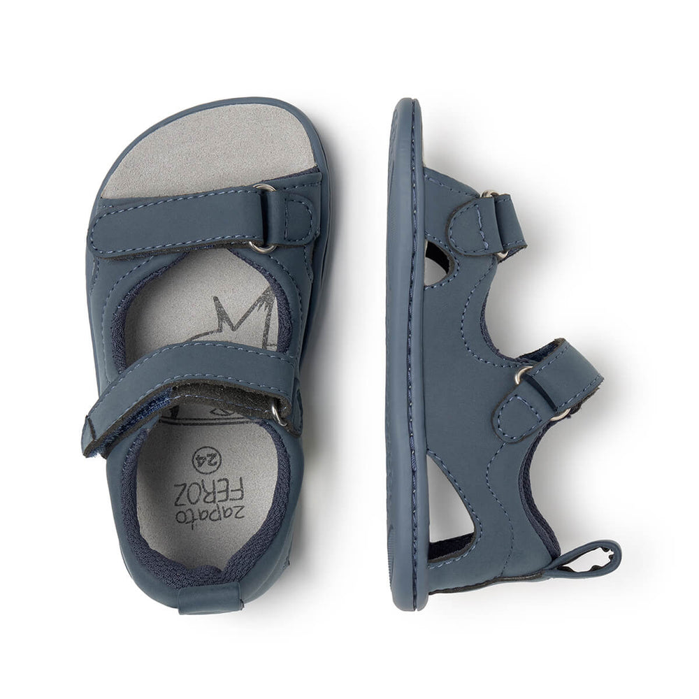 Zapato Feroz Rockers Saler Azul Denim
