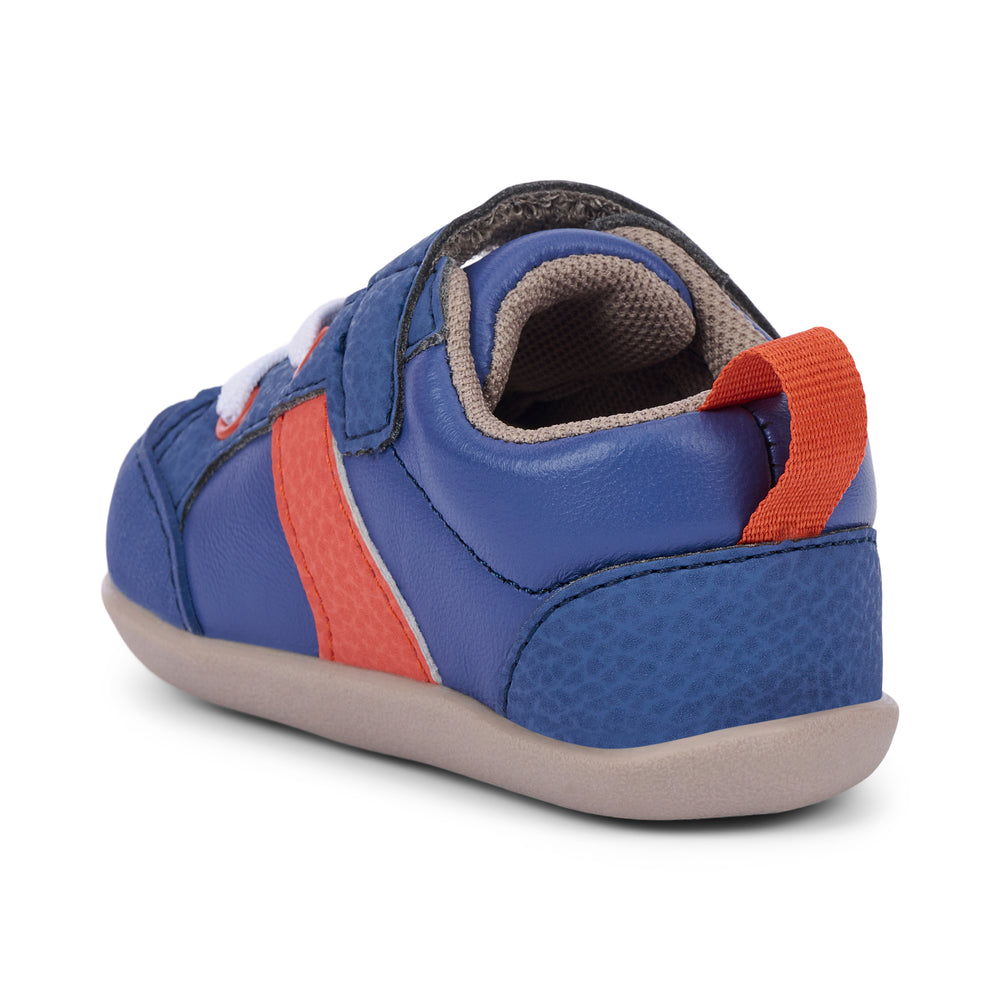 See Kai Run First Walker Connor Navy Orange