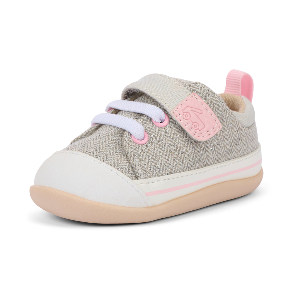 See Kai Run First Walker Stevie Gray Herringbone