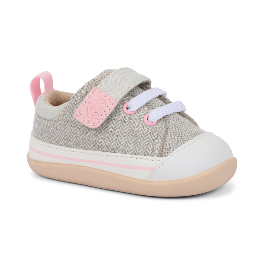 See Kai Run First Walker Stevie Gray Herringbone