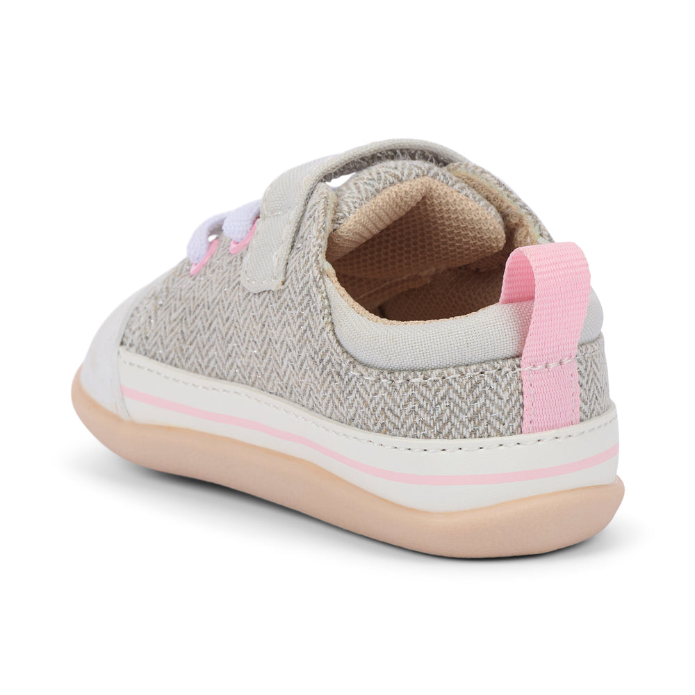 See Kai Run First Walker Stevie Gray Herringbone
