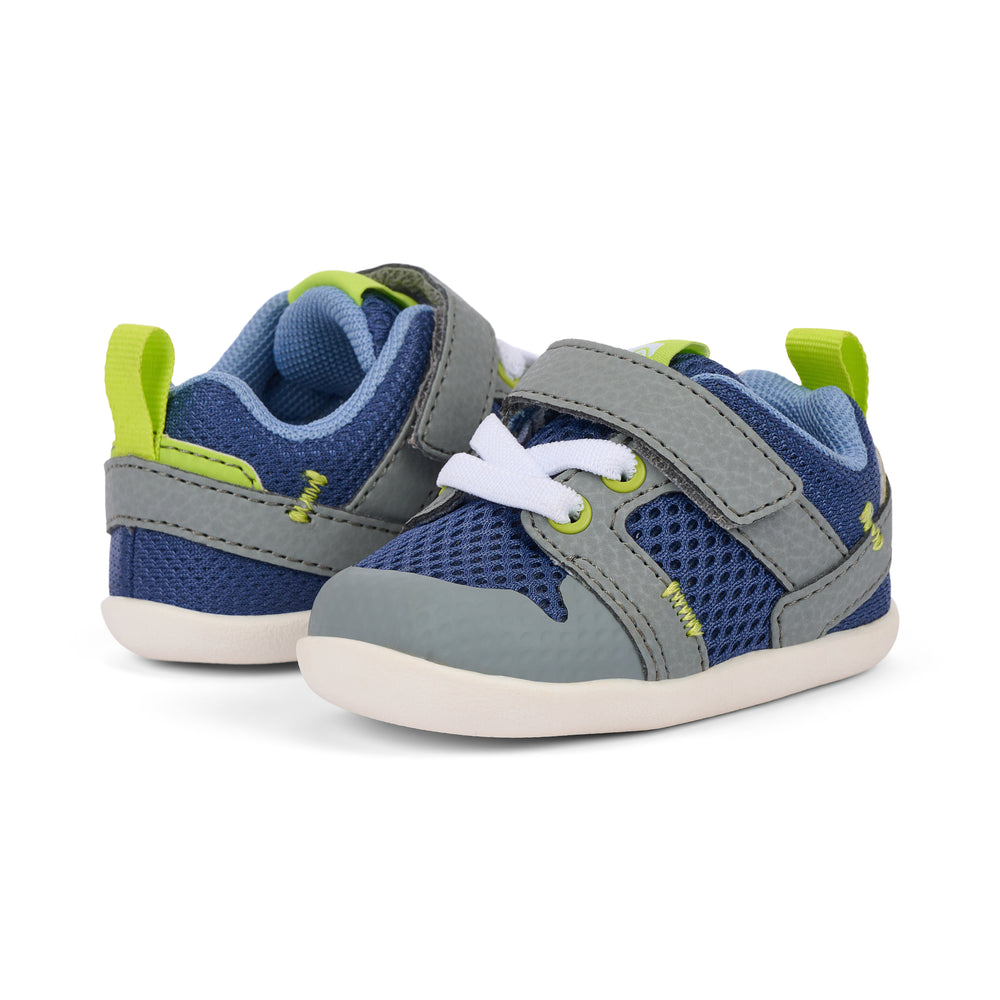 See Kai Run First Walker Viento Navy Gray