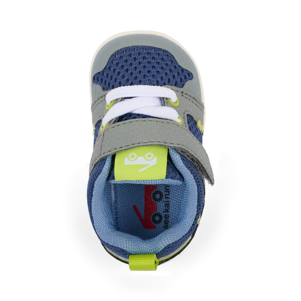 See Kai Run First Walker Viento Navy Gray
