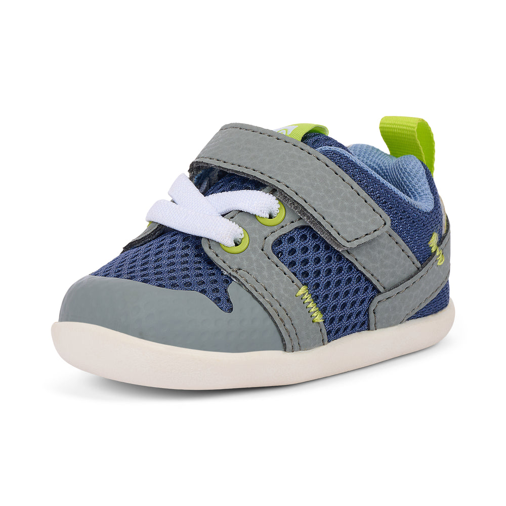 See Kai Run First Walker Viento Navy Gray