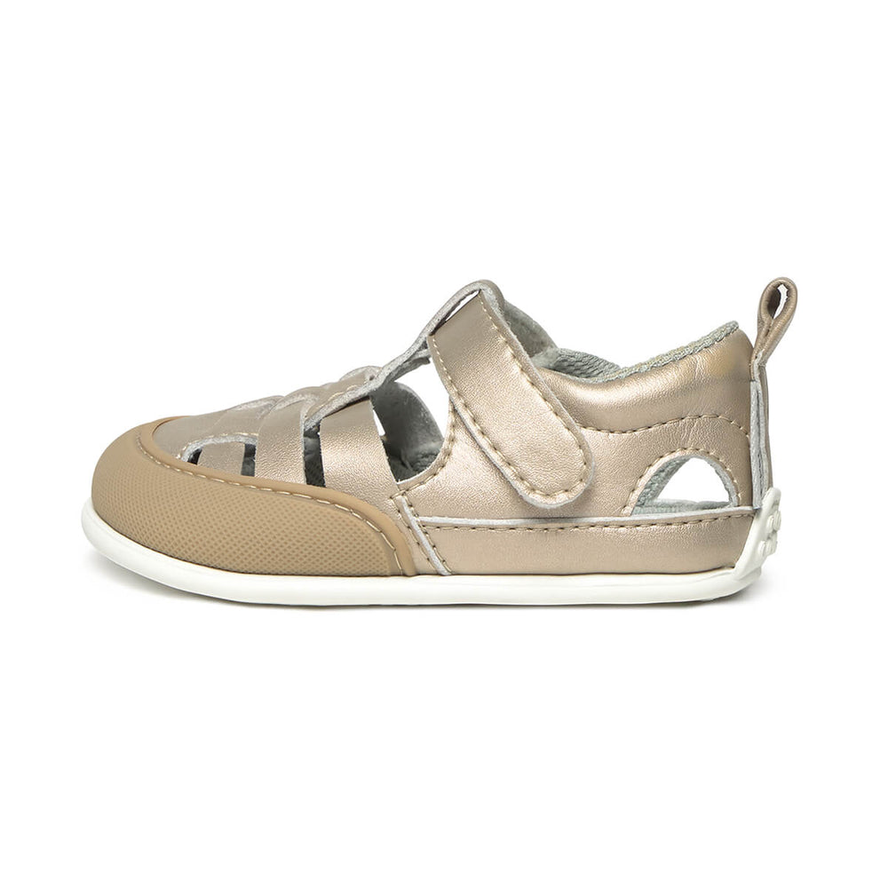 Zapato Feroz Féroces Tabarca Oro Microfibra