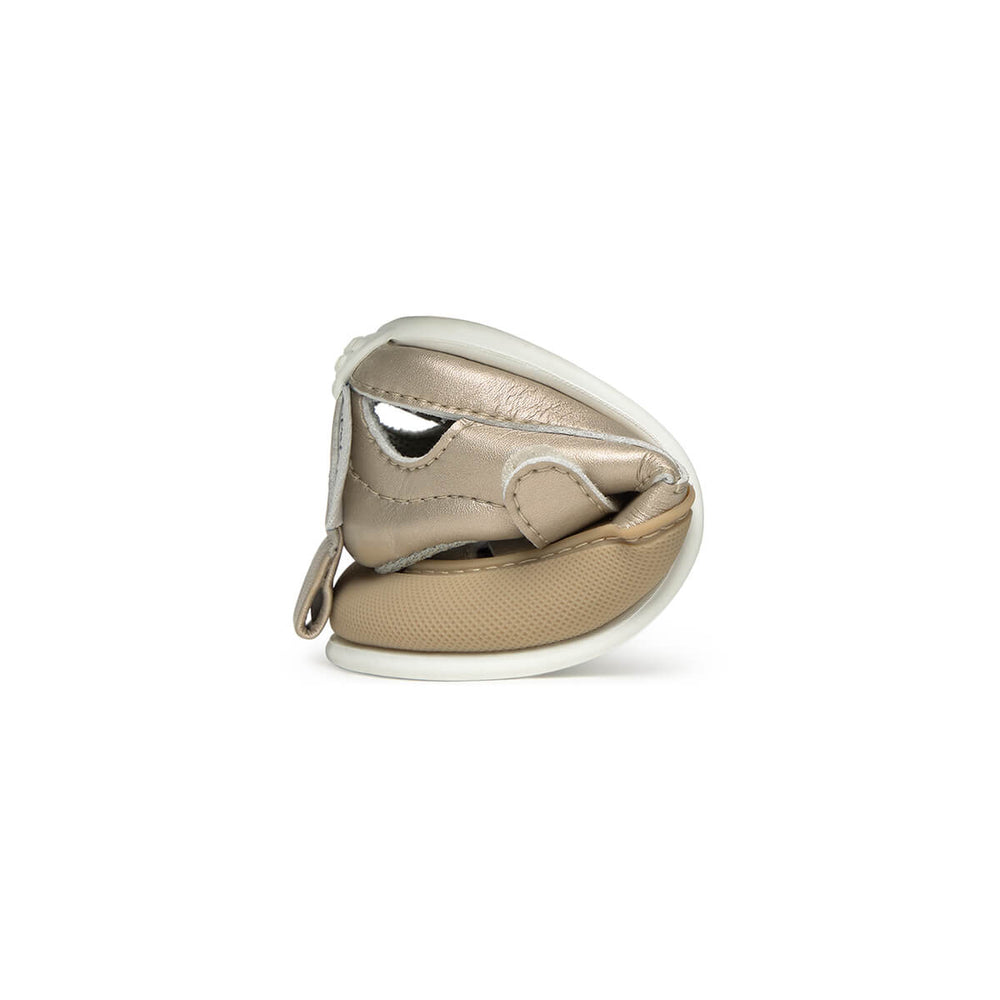 Zapato Feroz Féroces Tabarca Oro Microfibra