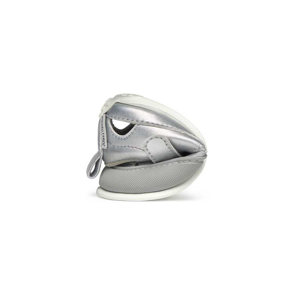 Zapato Feroz Féroces Tabarca Plata Microfibra