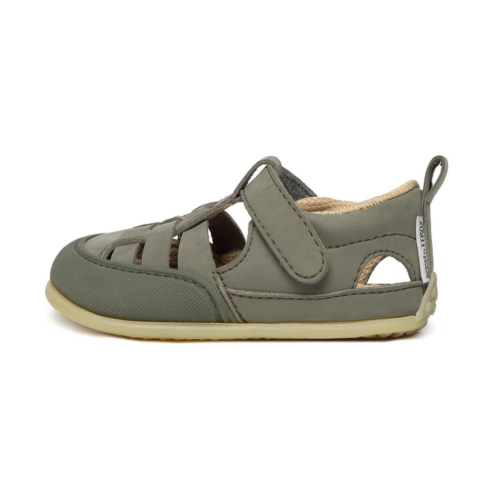 Zapato Feroz Feroz Tabarca Kaki Microfibra