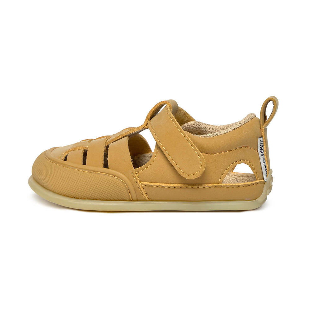 Zapato Feroz Féroces Tabarca Mostaza Microfibra