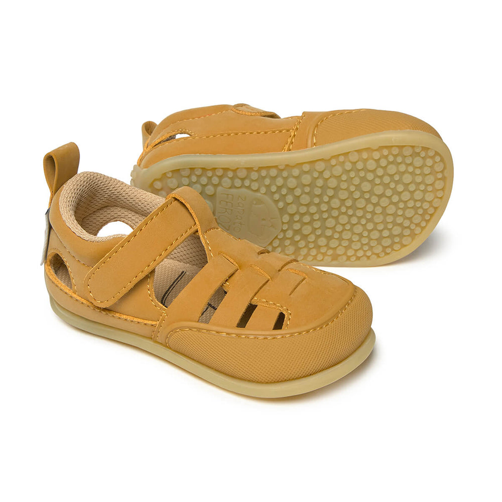 Zapato Feroz Féroces Tabarca Mostaza Microfibra