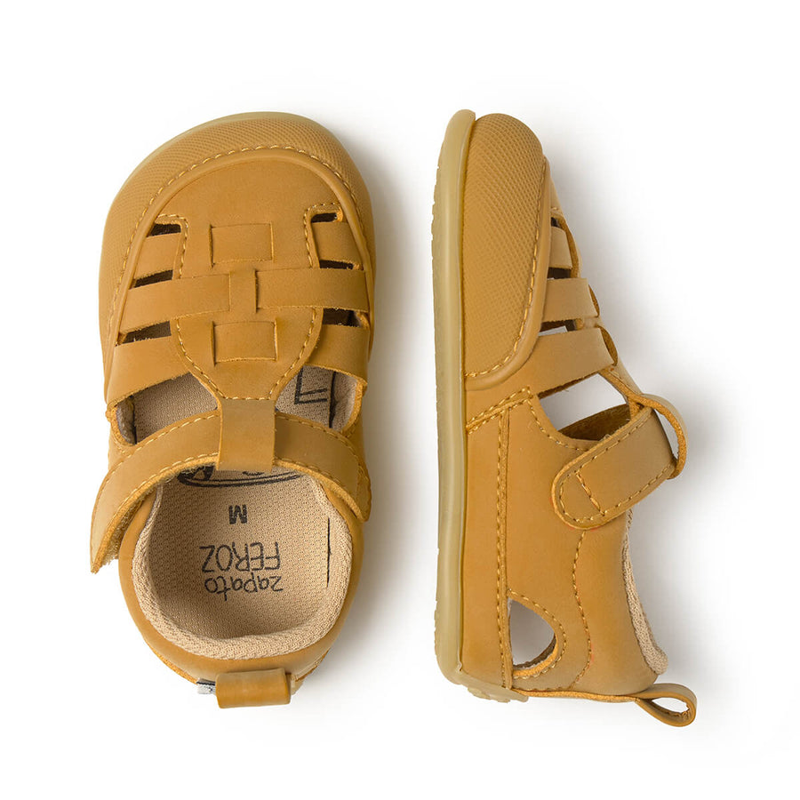 Zapato Feroz Feroz Tabarca Mostaza Microfibra