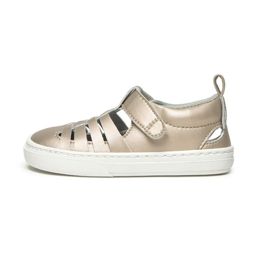 Zapato Feroz Rockers Tabarca Oro Microfibra
