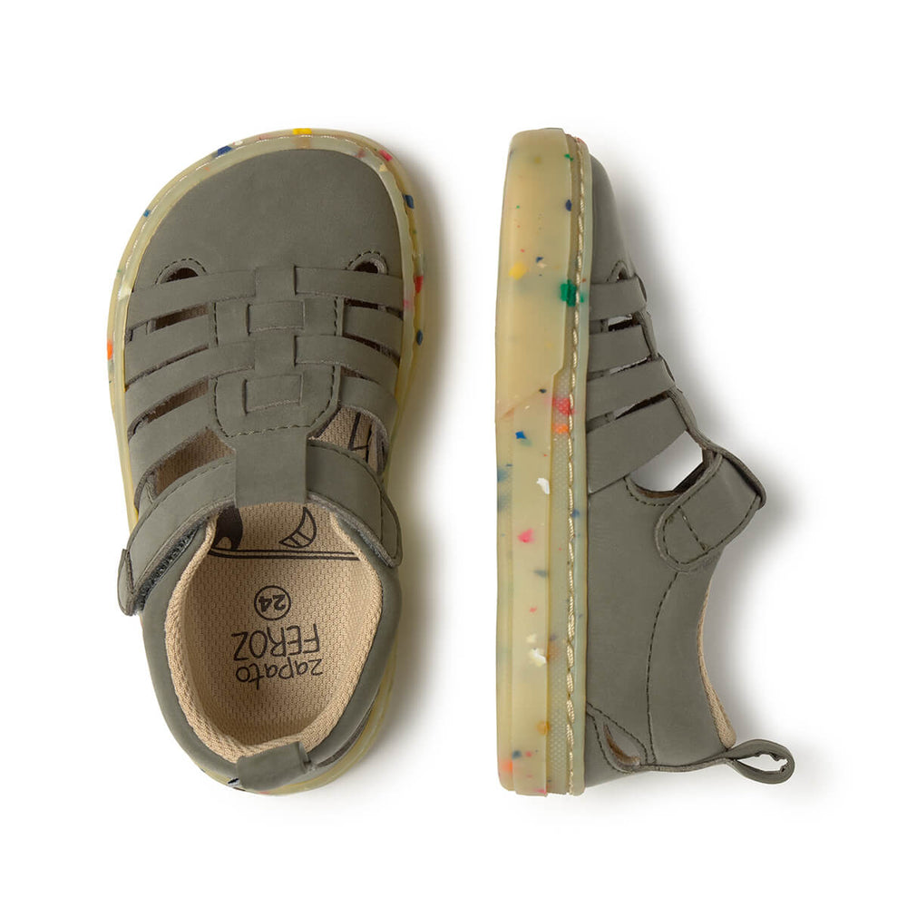 Zapato Feroz Rockers Tabarca Kaki Microfibra