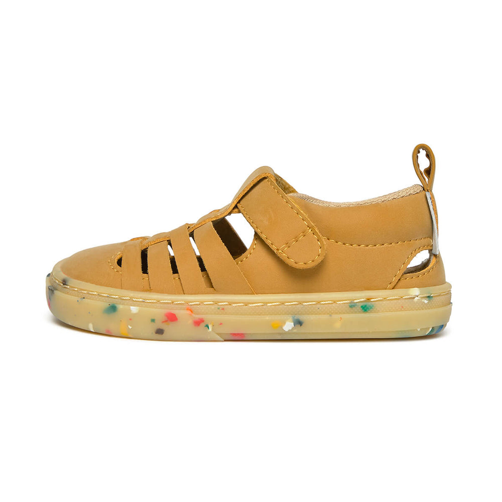 Zapato Feroz Rockers Tabarca Mostaza Microfibra