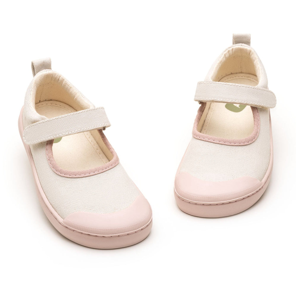 Tip Toey Joey Kidos Gaia Green Lona Creme Lona Rosa Quartzo