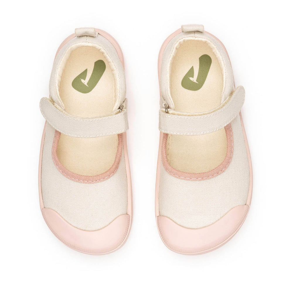 Tip Toey Joey Kidos Gaia Green Lona Creme Lona Rosa Quartzo