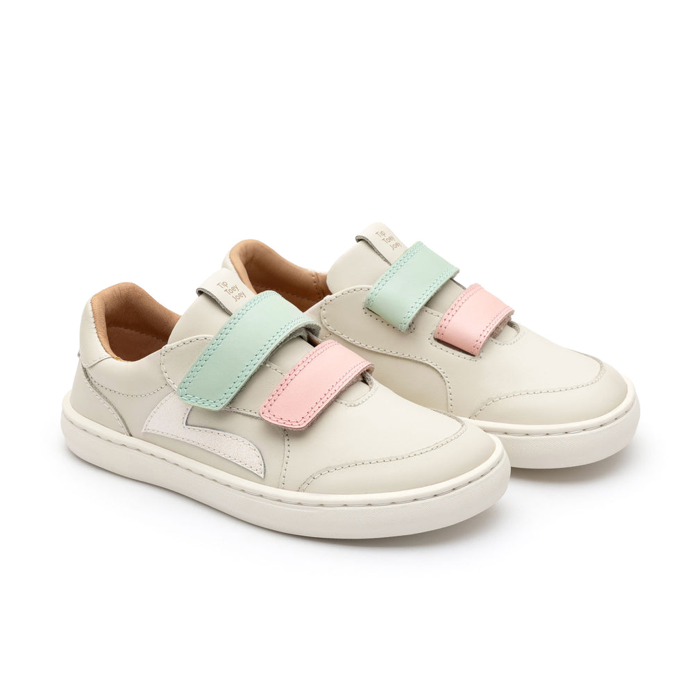 Tip Toey Joey Kidos Landy Tapioca Blossom Pink Mint