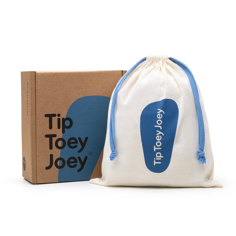 Tip Toey Joey Kidos Landy Tapioca Tangerine Blue Tang