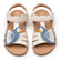 Tip Toey Joey Kidos Macaw White Dream Mint Denim