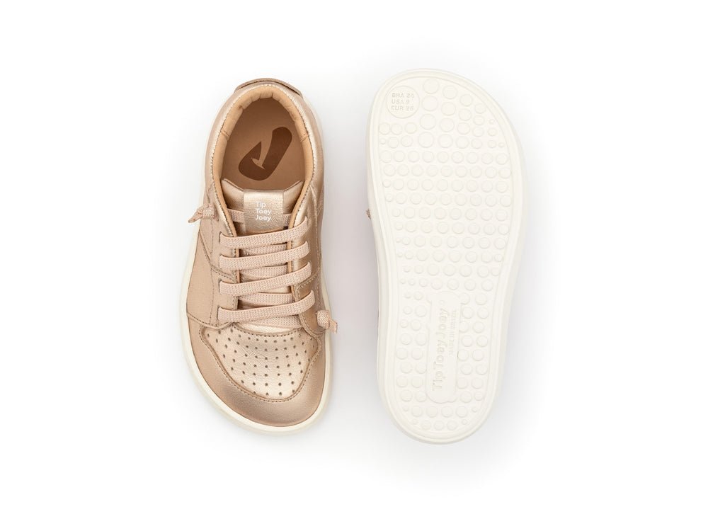 Tip Toey Joey Kidos Sneakers Ollie Metalic Salmon