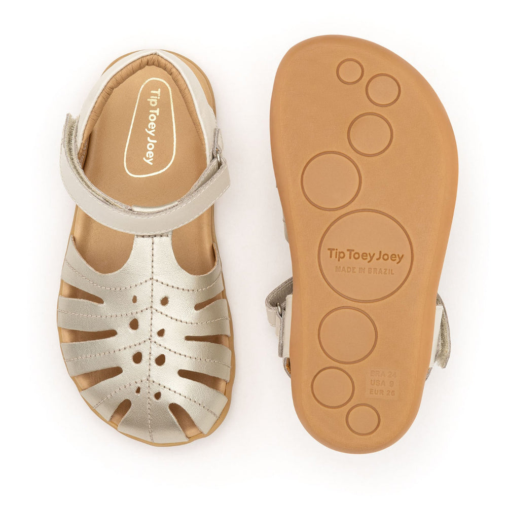 Tip Toey Joey Kidos Tropical Whitegold Antique White