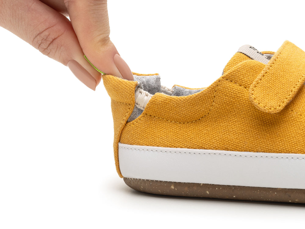 Tip Toey Joey Primeiros Bossy Green Amarelo Caja Canvas