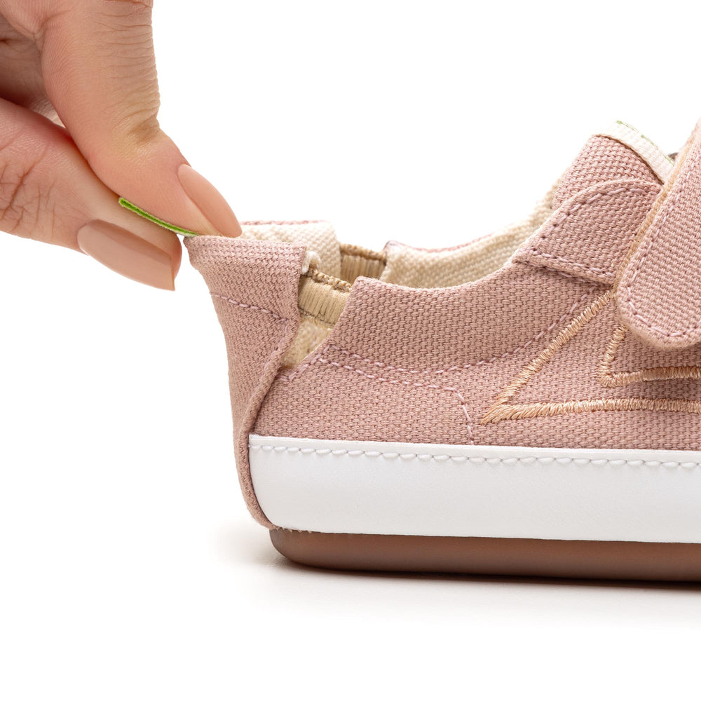 Tip Toey Joey Primeiros Dash Green Lona Rosa Quartzo
