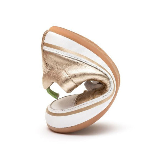 Tip Toey Joey Primeiros Funky Champagne White