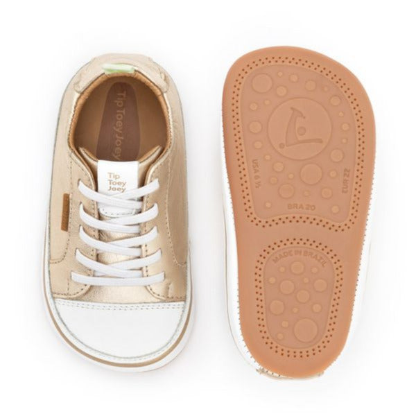 Tip Toey Joey Primeiros Funky Champagne White
