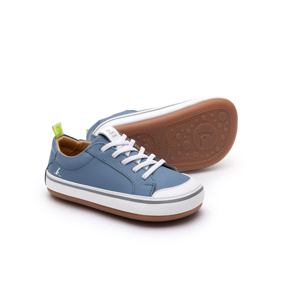 Tip Toey Joey Primeiros Funky Denim White