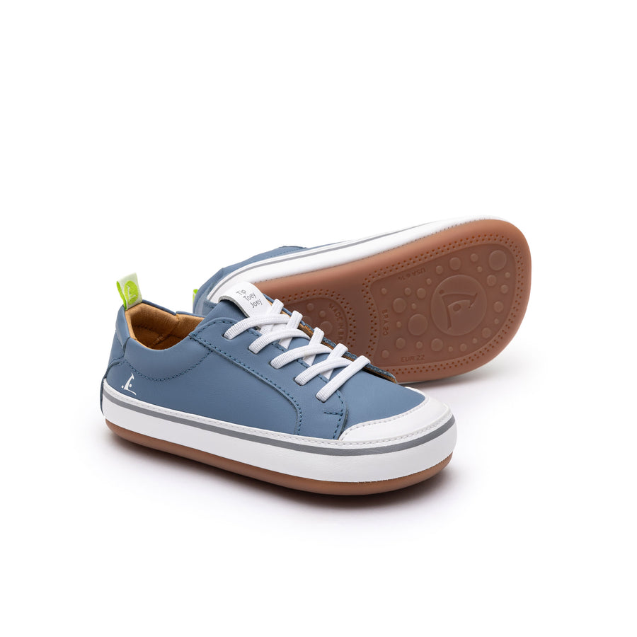 Tip Toey Joey Primeiros Funky Denim White