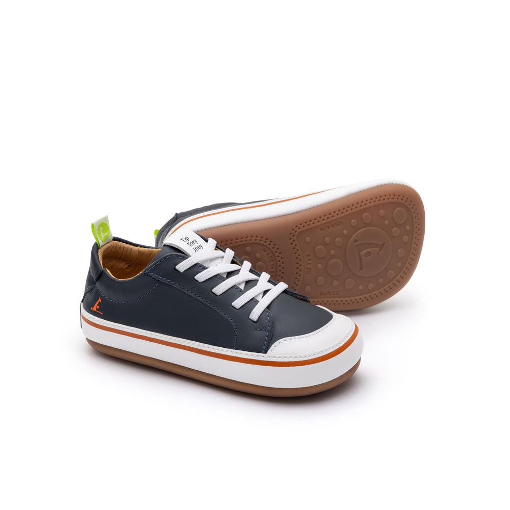 Tip Toey Joey Primeiros Funky Navy White
