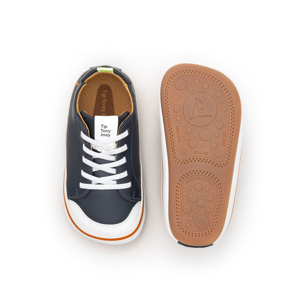 Tip Toey Joey Primeiros Funky Navy White