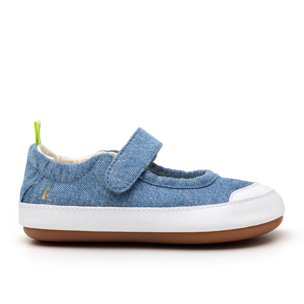 Tip Toey Joey Primeiros Gaia Green Lona Jeans Laguna