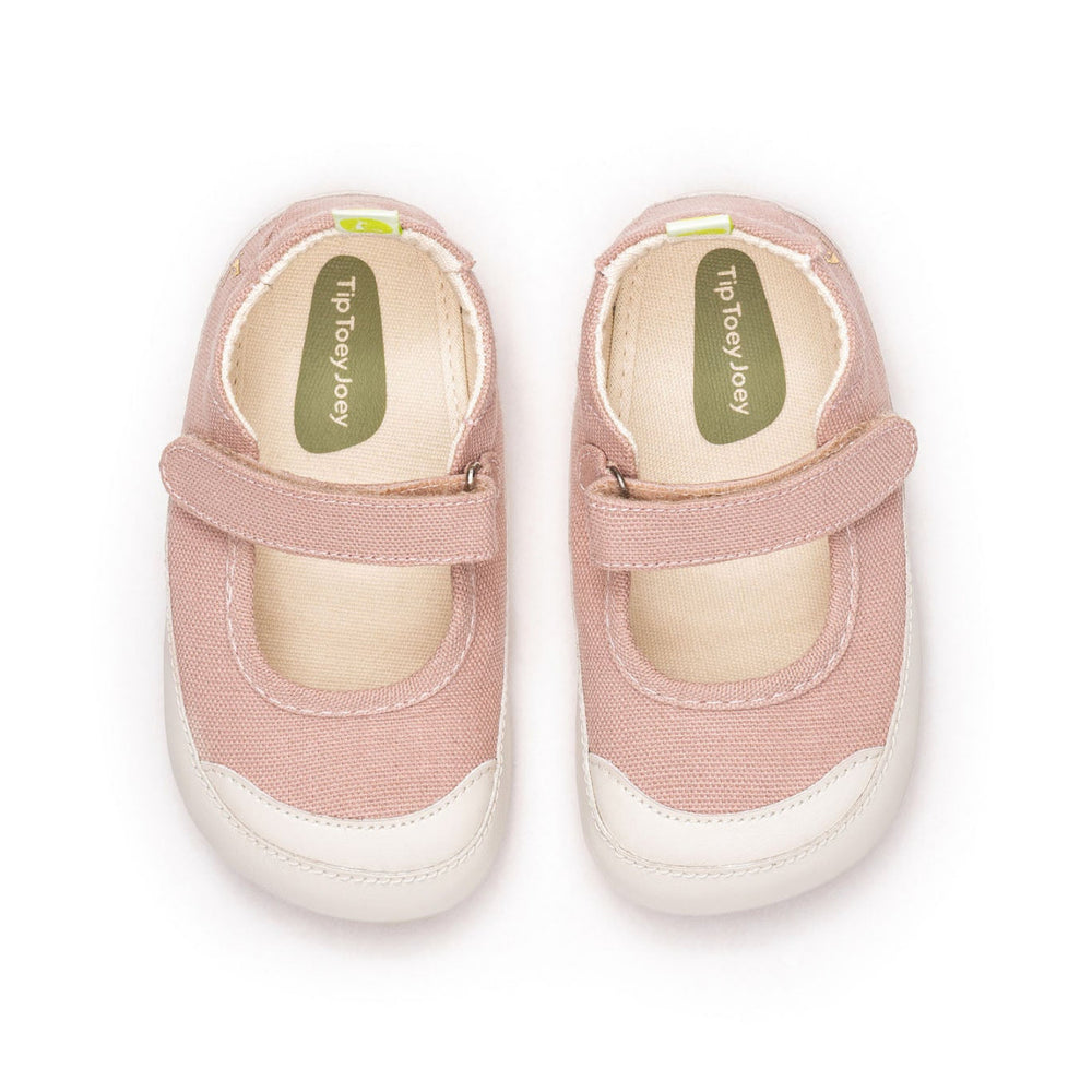 Tip Toey Joey Primeiros Gaia Green Lona Rosa Quartzo