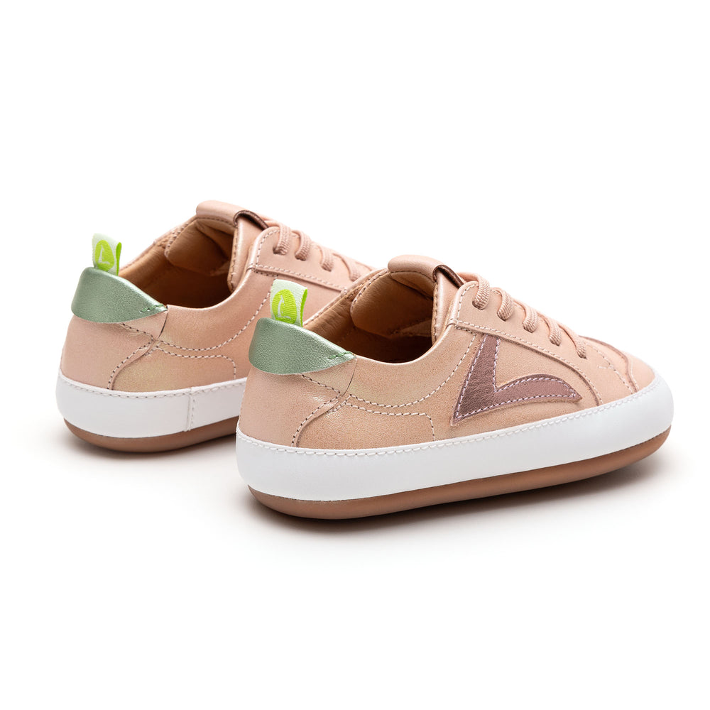 Tip Toey Joey Primeiros Ground Canddy Dream Rose Gold Metal Green