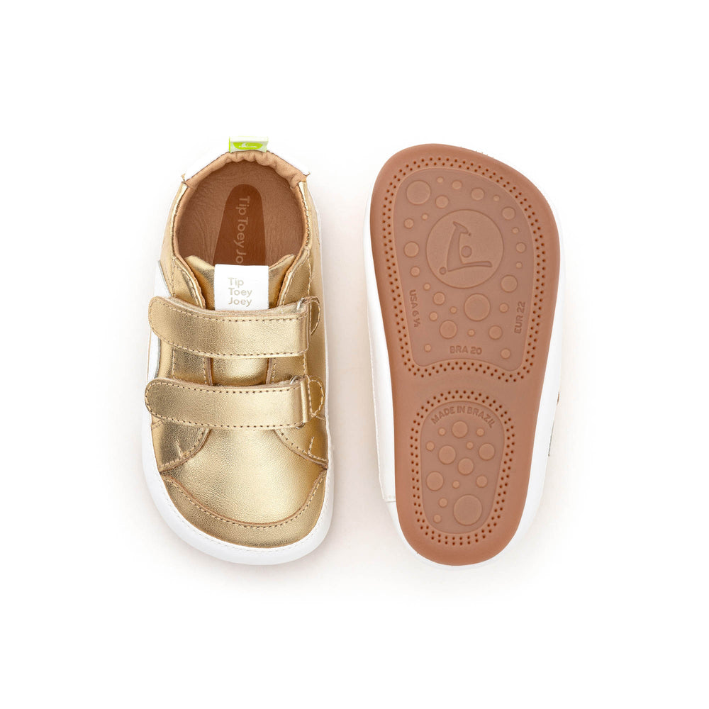 Tip Toey Joey Primeiros Hopper Metal Gold White