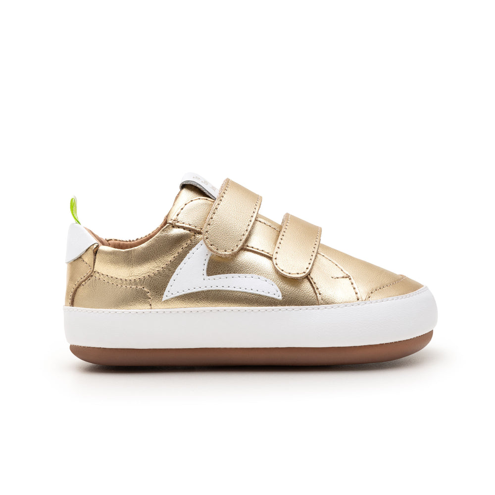 Tip Toey Joey Primeiros Hopper Metal Gold White