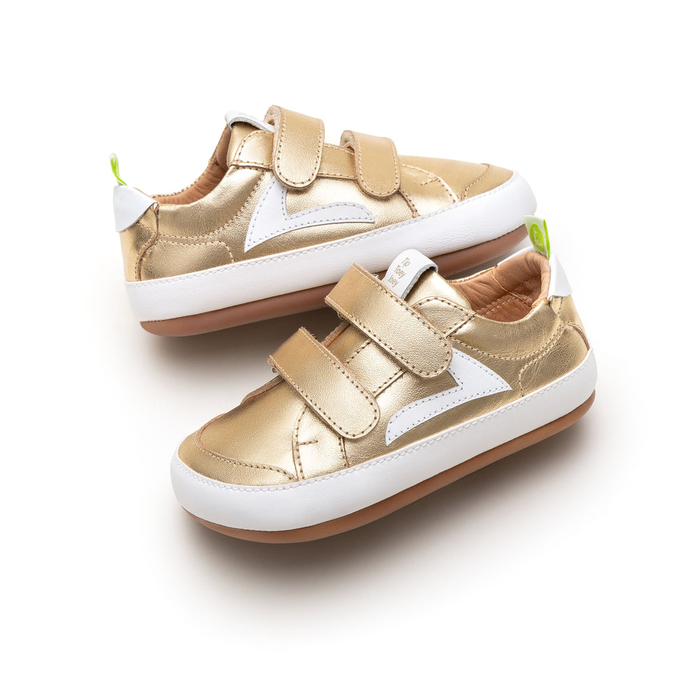Tip Toey Joey Primeiros Hopper Metal Gold White