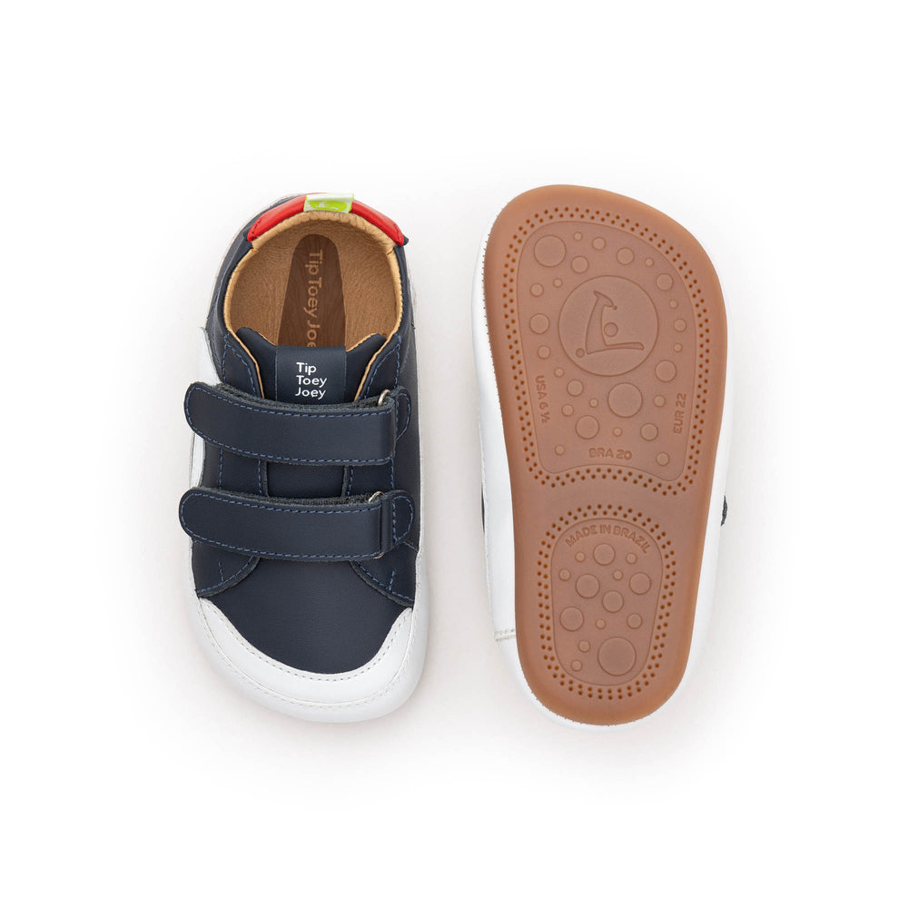 Tip Toey Joey Primeiros Hopper Navy White Tomato